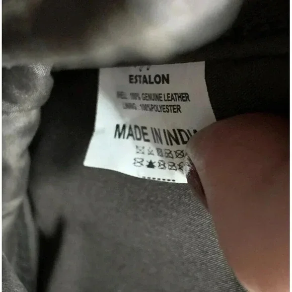 Estalon Brown Leather Multi Pocket Crossbody Travel Purse Sling Saddle Satchel - Picture 11 of 12